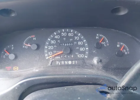 1999 Ford E-350 Super Duty Commercial/Recreational из США, поврежденный, VIN 1FTSE34L4XHA80169